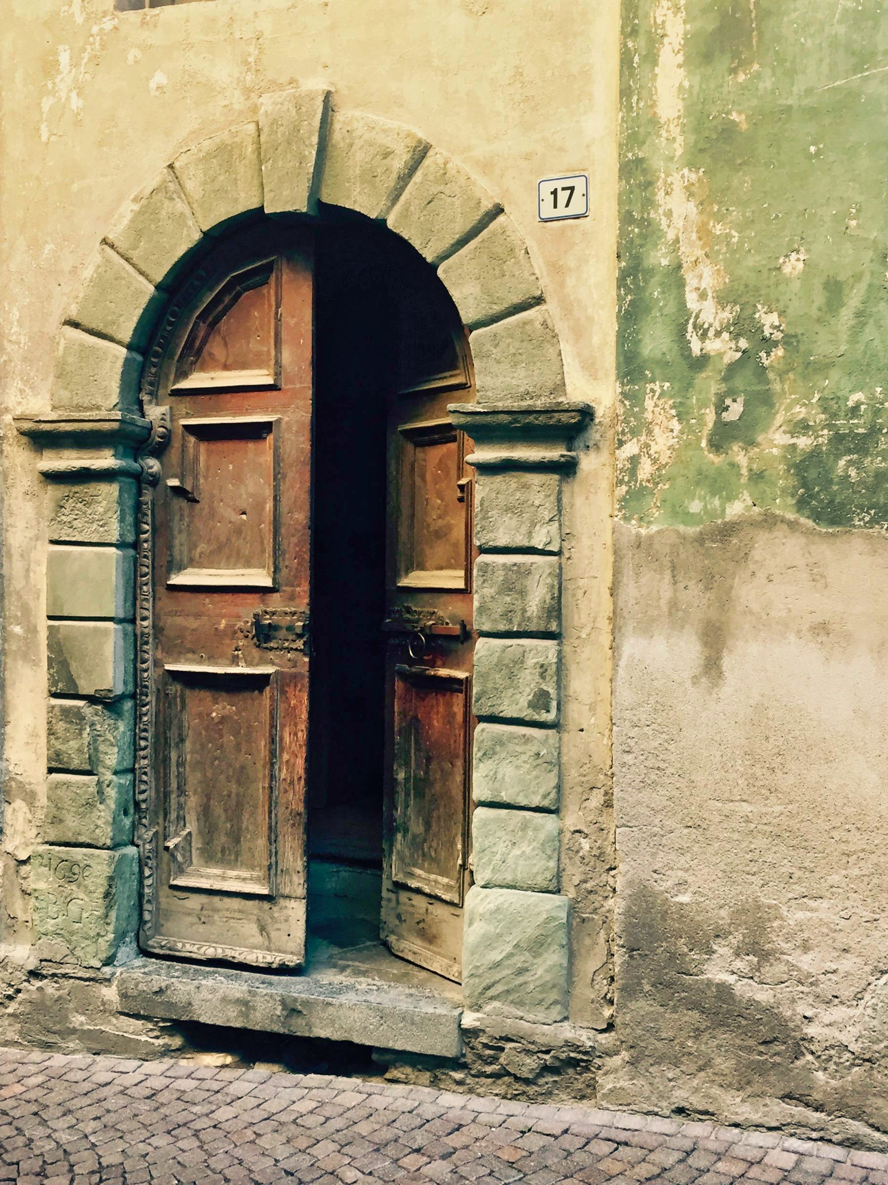 Arched stone doorway, Europe
